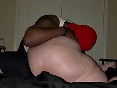 FxM licks her pussy