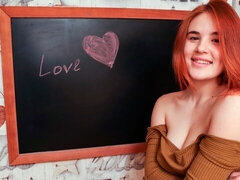 Culo, Penetracion con dedos, Masturbación, Tetas naturales, Pelirrojo, Calcetines, Solo, Tetas