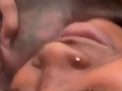 素人, デカチン, 黒人, チン, バック, 黒人, ハードコア, 濡れ