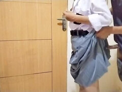 18, アジア人, 共学, カップル, ホテル, インドネシア人, 熟年, ティーン