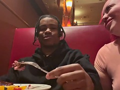 Fucking in a public toilet LilD