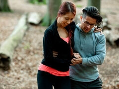 Leie, Tussi, Blasen, Natürlichen titten, Rotschopf, Schüchtern, Jungendliche (18+), Titten