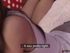 Bisexual beauties have a nostalgic fuck