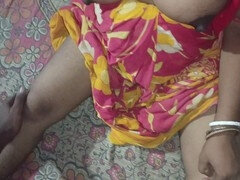 バイセクシャル, インド人, 熟年, 母, 自然山雀, 乳首, ストッキング, オッパイの