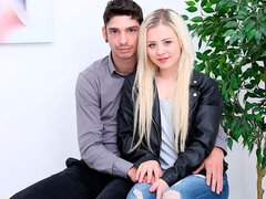 Arsch, Blondine, Gehörnter ehemann, Hundestellung, Fetisch, Hardcore, Rasiert, Titten
