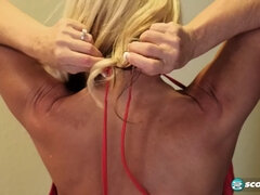 Maddie Cross: dressed to stay home