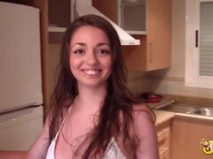 Amateur, Gros seins, Brunette brune, Tir de sperme, Hd, Naturelle, Pov, Adolescente