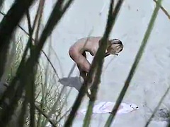 Strand, Braunhaarige, Fingern, Deutsch, Hardcore, Reif, Milf, Piercing