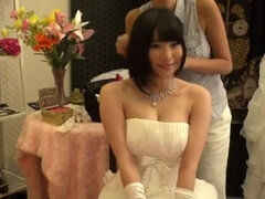 Asiatique, Robe, Japonaise, Mariage
