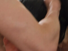 Americano, Culo, Negro, Mamada, Polla, Marido, Cocina, Maduro