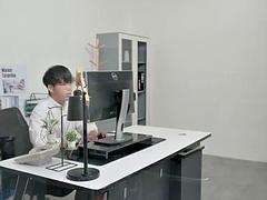 アジア人, デカパイ, イく瞬間, 顔射, ハードコア, オフィス, パンティ, オッパイの