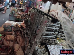 デカ尻, デカチン, フェラチオ, カップル, 彼女, ハメ撮り, 現実, タイ