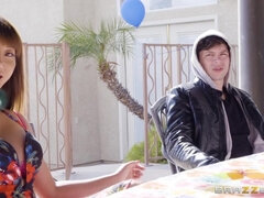 Beautiful mommy Nina Elle surprising sex movie