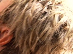 Blondine, Blasen, Hardcore, Interrassisch, Milf