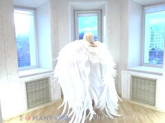 Anal Angel Asshole Lure Slut - Lady Blonde, Lure Lady And Purple Bitch