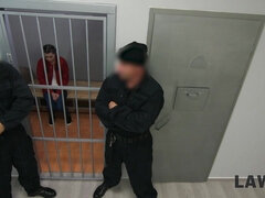 Blowjob, Caught, Czech, Police, Reality, Rough, Teen, Uniform