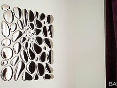 お尻, 美人, 茶髪の, ヒール, オマンコ, 剃毛, ストリッピング, ティーン