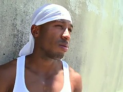 素人, アナル, デカチン, 黒人, 黒人, ゲイ, 公共