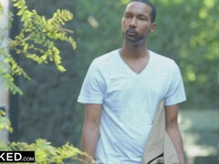 Grote lul, Zwart, Blond, Pijpbeurt, Bedriegen, Lul, Sperma in gezicht, Rijden