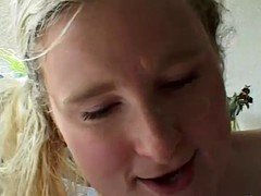 Amateur, Blonde, Blowjob, Facial, Girlfriend, Hardcore, Teen