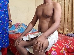 Sexy Bangladeshi maid gets nailed in her tight pussy by a village lady