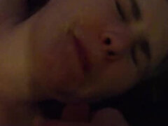 素人, ぽっちゃり, フェラチオ, イく瞬間, 顔射, フランス人, 自家製, 自然山雀