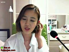 素人, アジア人, 美女, デカパイ, 韓国人, オナニー, 一人, ウェブカメラ