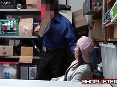 Accosted Teen Shoplifter Blackmailed Into Giving Blowjob