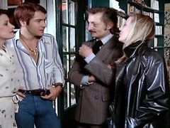 フェラチオ, フランス人, グループ, Hd, ポルノスター, レトロ, 三人, ヴィンテージ