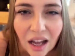 Chunky mommy gets huge facial