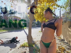 Culo grande, Rubia, Mamada, Compilación, Pezones, Orgasmo, Al aire libre, Tatuaje