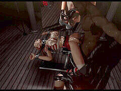 Dreidimensional, Sadomasochismus, Grosse titten, Domination, Frau, Weibliche domination, Spiele, Latex