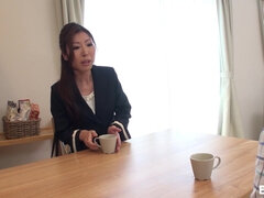 アジア人, フェラチオ, ボンデージ, フェティッシュ, 毛深い, なめる, 淫乱熟女, バイブレーター