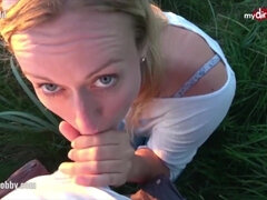 Blond, Lul, Duits, Hd, Gezichtspunt, Verlegen, Zuigen, Tiener