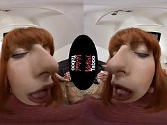 Dreidimensional, Grosser schwanz, Blasen, Pov, Realität, Schwestern