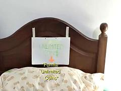 Stepsister paid for greed with her ass after falling into a trap