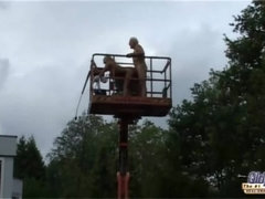 Blondine, Blasen, Kehlenfick, Handjob, Küssen, Lecken, Im freien, Jungendliche (18+)