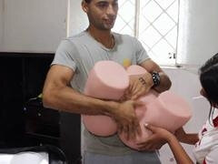 18, 素人, フェラチオ, 自家製, インド人, 小柄, ストッキング, ティーン