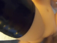 Belleza, Rubia, Botas, Tetona, Clásico, Pezones, Pov, Tetas
