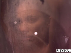 Verga grande, Mamada, Morena, Lamidas, Tetas naturales, Coño, Español, Tetas