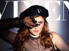 18, デカ尻, デカチン, フェラチオ, 自然山雀, 赤毛, ティーン, オッパイの