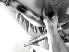 Sadomasochismus, Fesselspiele, Spermaladung, Füsse, Gefesselt