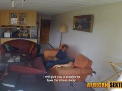 Afrikanisch, Leie, Grosser schwanz, Schwarz, Selbstgemacht, Interrassisch, Zierlich, Pov