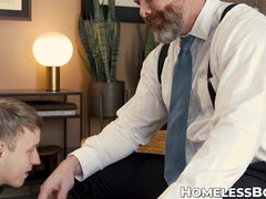 Cain Marko licks and fucks Noah White's eager hole