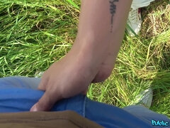 Flirtatious Spanish Shag In Field For Cash 1 - Public Agent