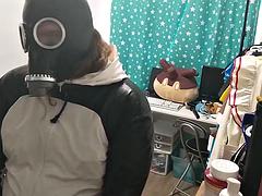 Enthousiasteling, Bondage discipline sadomasochisme, Hardcore, Latex, Masturbatie, Shemale, Alleen, Speelgoed