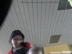 Grosser schwanz, Grosse titten, Blasen, Tschechisch, Selbstgemacht, Öffentlich, Realität, Schreiend