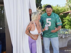 素人, アメリカ人, デカパイ, 浮気者, ハードコア, 剃毛, オッパイの, 妻
