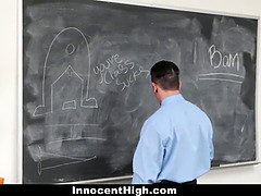 ブロンド, 共学, 大学生, イく瞬間, 生徒, 教師, ティーン, ユニフォーム