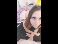 Amateur, Sucer une bite, Pieds, Adolescente